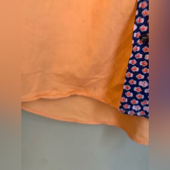 Satoria napoletana button down shirt mixed prints made in Italy - Picture 8 of 8